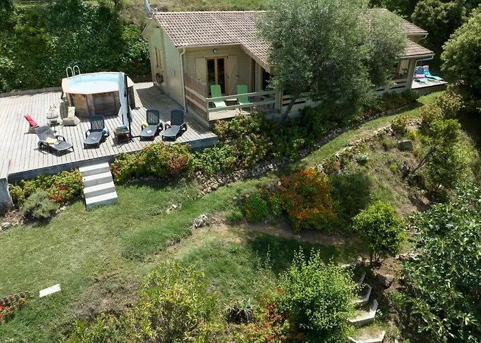 בקתה Les Terrasses De Scaglioli Villanova