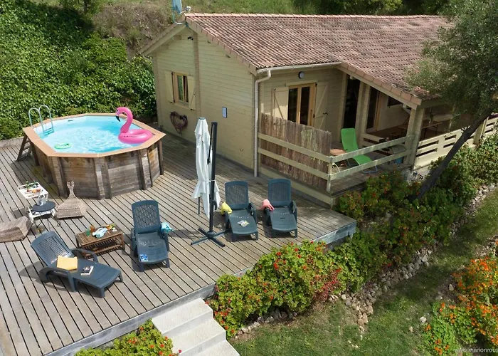 בקתה Les Terrasses De Scaglioli *