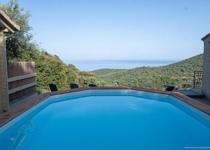 Les Terrasses De Scaglioli בקתה *